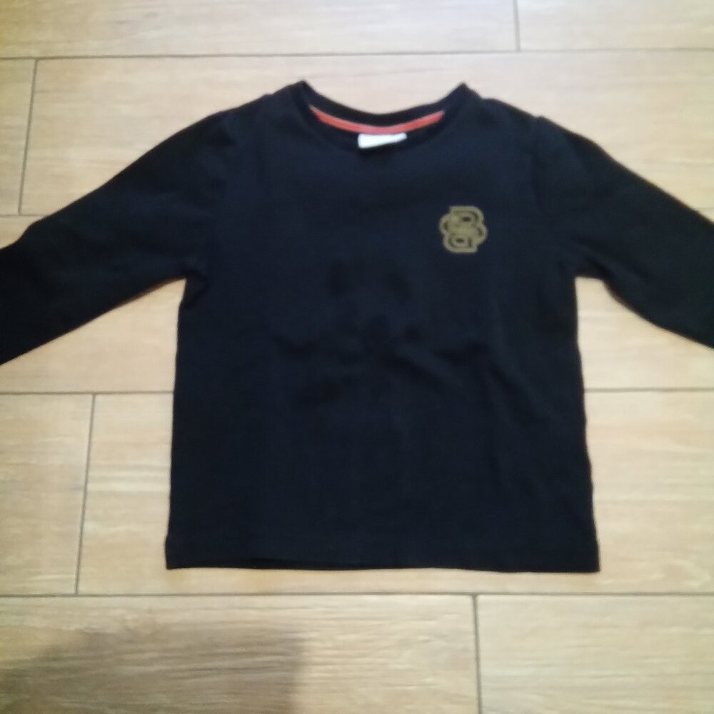 Boss kid boy black Tshirt